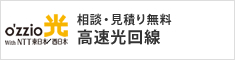 高速光回線 ozzio光
