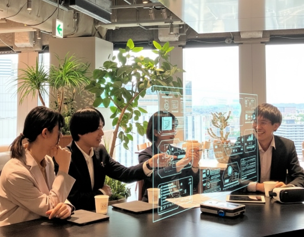 イージェーワークスの職場風景